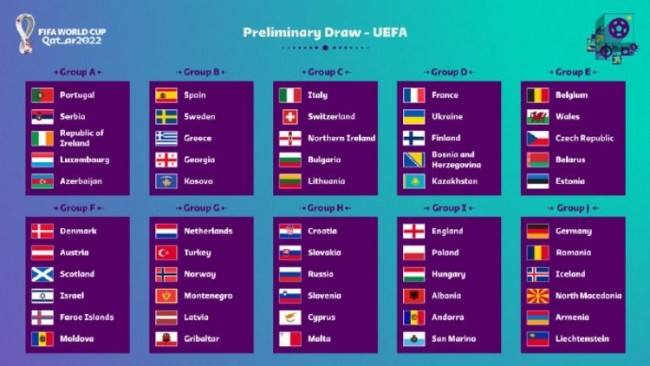 世界杯预选赛欧洲赛程 世界杯预选赛欧洲赛程ds足球